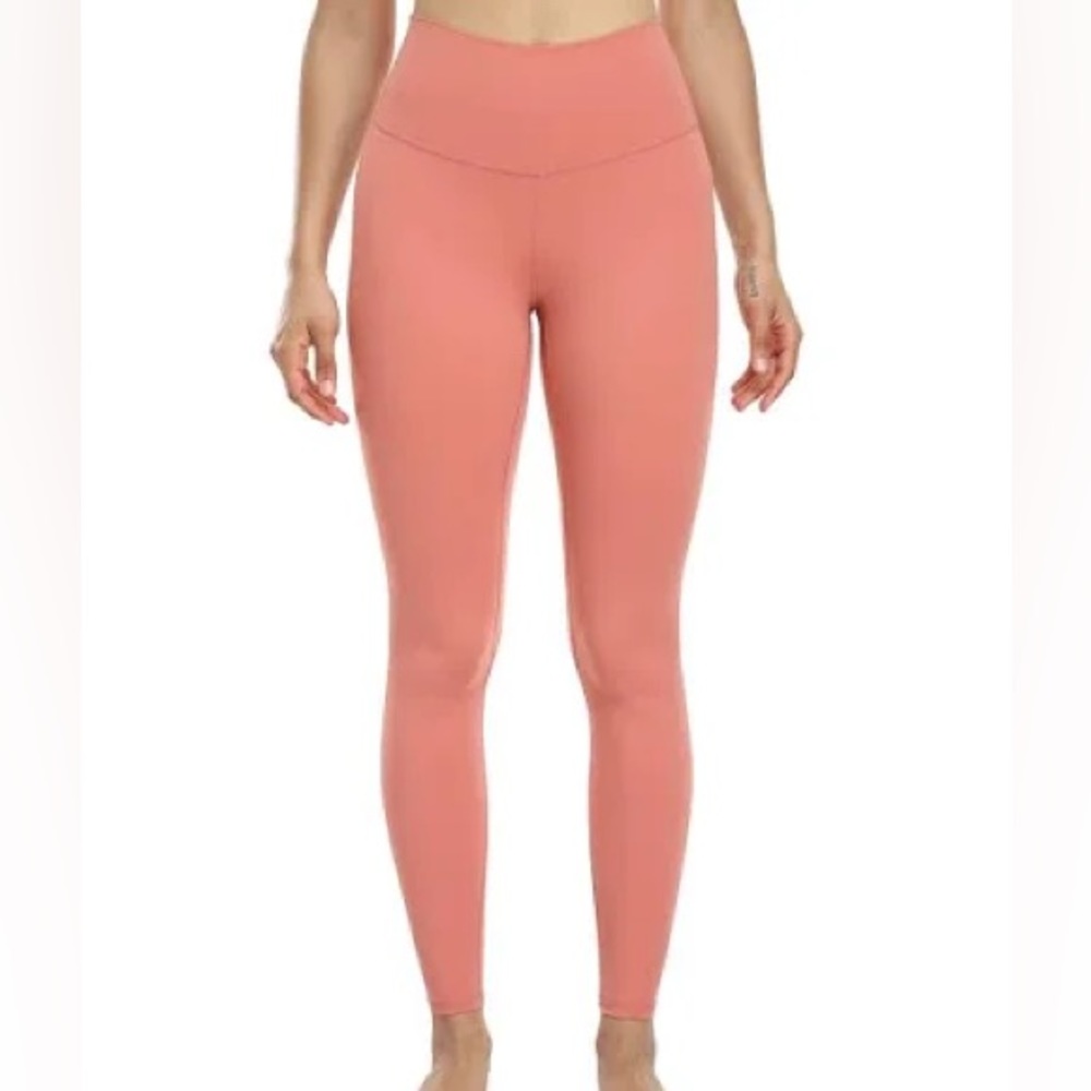Brand new colorful kaola leggings. Size small. Muted green and peach